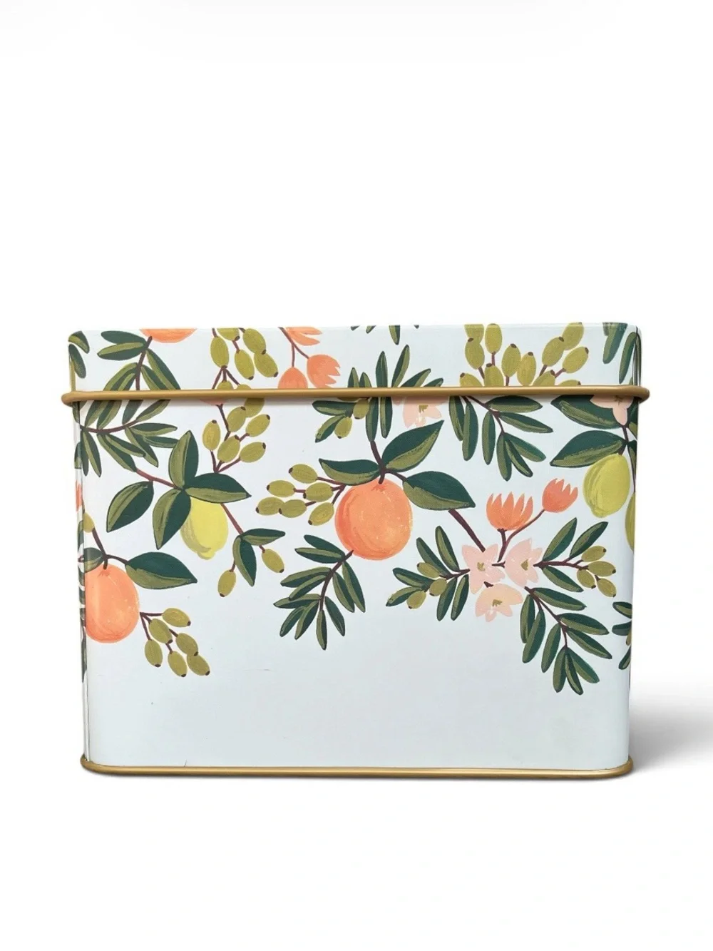 Rifle Paper Co Citrus Floral Recipe Box